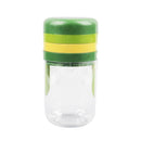 Green Stainless Steel Cutter Plastic Hand Spiral Cup Slicer Kitchen Tools