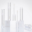 3 Pcs 5ml Empty Clear Lip Gloss Tubes Bottle Makeup Containers Refillable