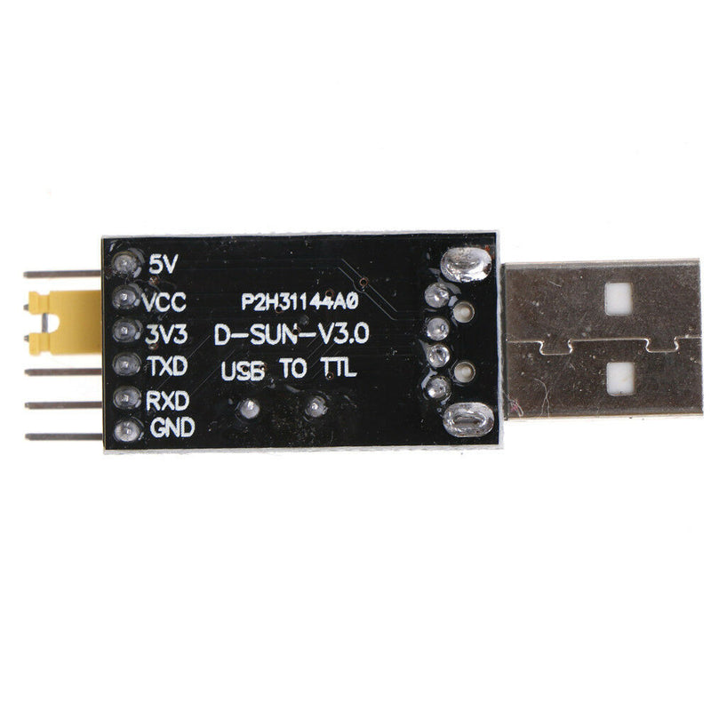 2x USB to TTL UART Module CH340G 3.3/5V Serial Converter Switch ReplacePL2303 SE