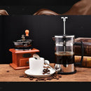 12 oz Household French Press Tea Coffee Maker Filter Carafe 350ml 1Cup - 2Cup