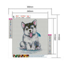 5D DIY Full Drill Diamond Painting Dog Cross Stitch Craft Kit Decor (W0045)