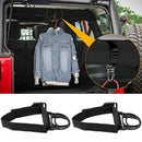 2Pcs Roll Bar Coat Hanger Clothes Hook for Jeep Wrangler CJ YJ TJ LJ JK JKU