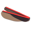 2PCS Car Rear View Mirror Flexible Anti Rain Guard Shade Auto Weatherstrip