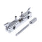 Professional Metal Cowbell Clamp Bracket Rod Set for Drummer Students Adults,