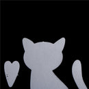 2pcs cat&heart Metal Cutting Dies Stencil Scrapbooking Embossing Craft DIY FT