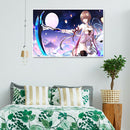 1000pcs Sickle Girl Jigsaw DIY Paper Puzzle Assembling Adults Children Toys