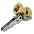 Air Chuck Open Flow Ball Tire Inflator Air Chuck Brass with Clip for Tire I