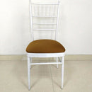 Pack of 6Pcs Round Washable Chair Seat Slipcovers Bar Stool Cover Dust-proof