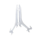 12Pcs/Set Clear Plastic Easels Plate Holders Display Dish Rack Picture Fram L3P3