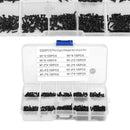 1000pcs/box M1-M1.7 Stainless Steel Screws Self-tapping Bolts Assortment
