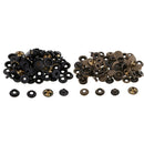 40x Metal Press Stud Snap Button Popper Fastener for Leather Clothes Repair