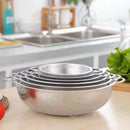2 Pieces Stainless Steel Strainer Food Sieve Noodles Draining Basket Kitchen