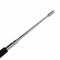 1m Telescopic adjustable class portable whiteboard pointer (Black)