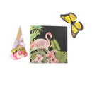 20x/bag Flower Flamingo print Napkin Serviette Hawaiian Party Table Decoratio lj