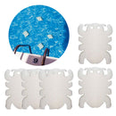 15 x White Oil Absorbing Sponge Spa Scum Sponges for Hottub Swimming Pool