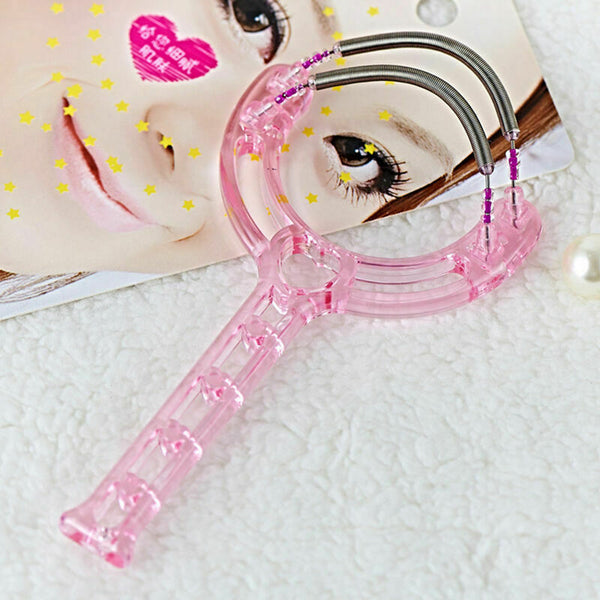 New Handheld Facial Hair Removal Beauty Safety Spring Kit Tool R1R5