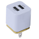 Universal US Plug 2.1A 2 Port USB Double Charging Adapter USB Charger A