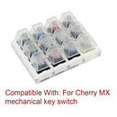 Game 12 Keycaps Portable Mini Simulate Keyboard Tester For Cherry MX Switches