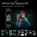 Bluetooth Fitness Tracker Smart Watch Bracelet Sleep Monitor for Women Men