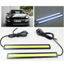 2pcs 12V LED COB Car Auto DRL Driving Daytime Running Lamp Fog Light White 17cm