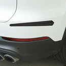 2pcs Car Front Rear Bumper Protector Strips Corner Guard Universal (Black)