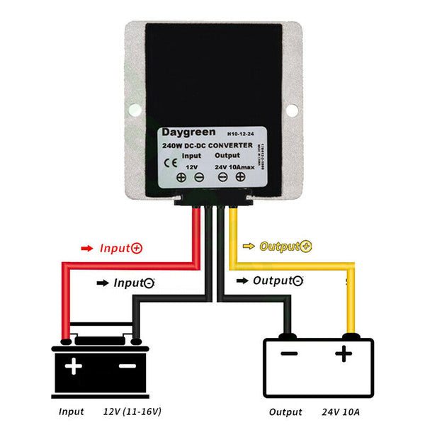 12V TO 24V 10A STEP UP BOOST DC DC CONVERTER VOLTAGE REGULATORS Hn