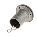 Boat Deck Fill / Filler Keyless Cap 2inch / 50mm - Gas 316 Stainless Steel