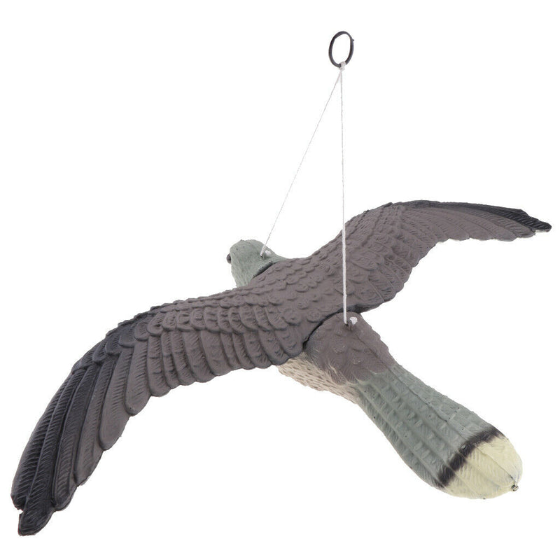 3 Realistic Plastic  Decoy Bird Pigeon Crow Scarer Scarecrow Garden Tree