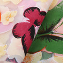 Butterfly Flower Pattern Voile Curtain Window Tulle Sheer Drapes Screen 1Mx2M