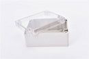 Waterproof 115*90*55MM Clear Cover Plastic Electronic Project Box Enclosure  LJ