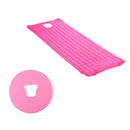Spa Massage Bed Mattress Sheet Cover With 100PCS Pink Face Rest Cradle Cover