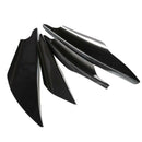 4Pcs Front Bumper Canards Splitter Body Diffuser Fins Body Spoiler Canard U