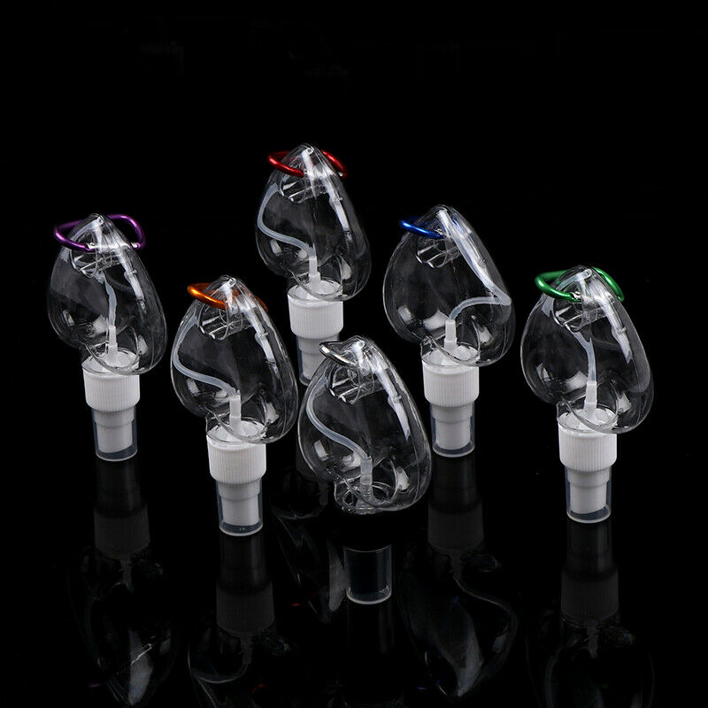 50ml Portable Heart Shape Empty Refillable Bottle With Ring Hook Spray Bottl Ew