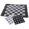 Foldable Mini Magnetic Chess Set Portable Wallet Pocket Chess Board Games with
