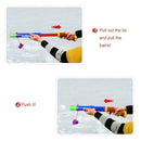2 In 1 Dual Function Super Snowball Launcher Outdoor Snowball Battle Gaming E9U8