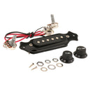 Replacement Electric Guitar Single Coil Pickup Kit with Volume&Tone Knobs