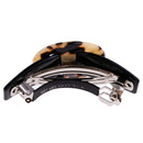 Women Girls Spring Fastening Barrette Clip Ponytail Holder Hair Accessory