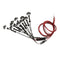 10 pcs 12V Mini Street Lights Railway Train Lamp Post HO TT N 1:100-1:150
