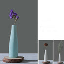 Simple Flower Hydroponic Small Flower Vase Creative Ceramic Vase Bottle Dec Z8Y1