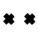 10 pairs Womens Magnetic Ear Studs Earrings Punk Cross Faith 10mm NO Piercing