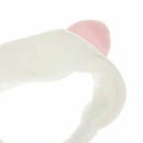 Hairbands hair ornament with cat ear for facial - white