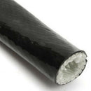 Black Auto Fibreglass Fire Sleeve Heat Shield ID:19MM 3/4"X1M For  Golf