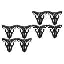 8Pieces Modern Metal Heavy-duty Hollow Out Sofa Cabinet Legs Furniture Legs