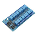 16 Road/Channel Relay Module with LM2576 Power Supply with Light Coupling f