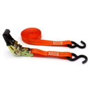 500cm Heavy Duty Ratchet Straps Tie Down Cargo Luggage UK Van P2N6