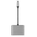 4 in-1 USB C Type-C To HDMI 4K VGA USB3.0 Audio Video Adapter K4U3 Charger I5Q8