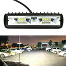 2x 48W 6'' Car Driving Fog Lamp 16LED Spot Beam Bar Off Road Work Light UTE  Hn