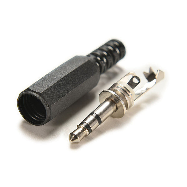 10 pcs 3.5mm 1/8" Audio Male Plug Jack Adapter Stereo Connector Headphone ^