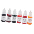 6pcs 10ml Soap Dye Colors MSDS DIY Dyes Food Cosmetics Baking