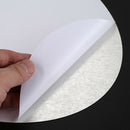 10.6x 16.5 Inch (small size) Bathroom Self-adhesive Removable Oval Mirror W